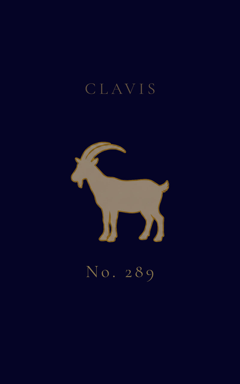 CLAVIS Zodiac Collection 2026 — Goat No.289