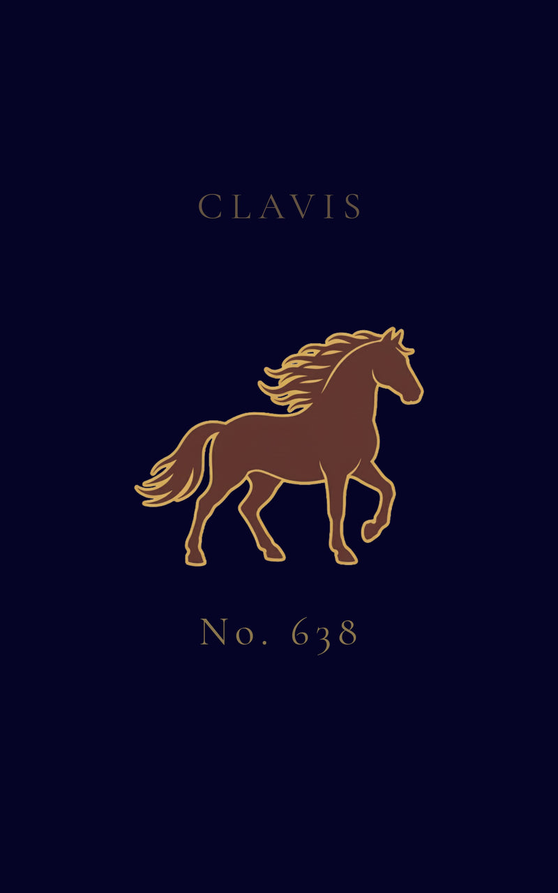 CLAVIS Zodiac Collection 2026 — Horse No.638